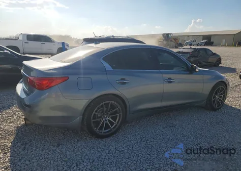 2014 Infiniti Q50 Premium z USA, uszkodzony, nr VIN JN1BV7AP2EM682753